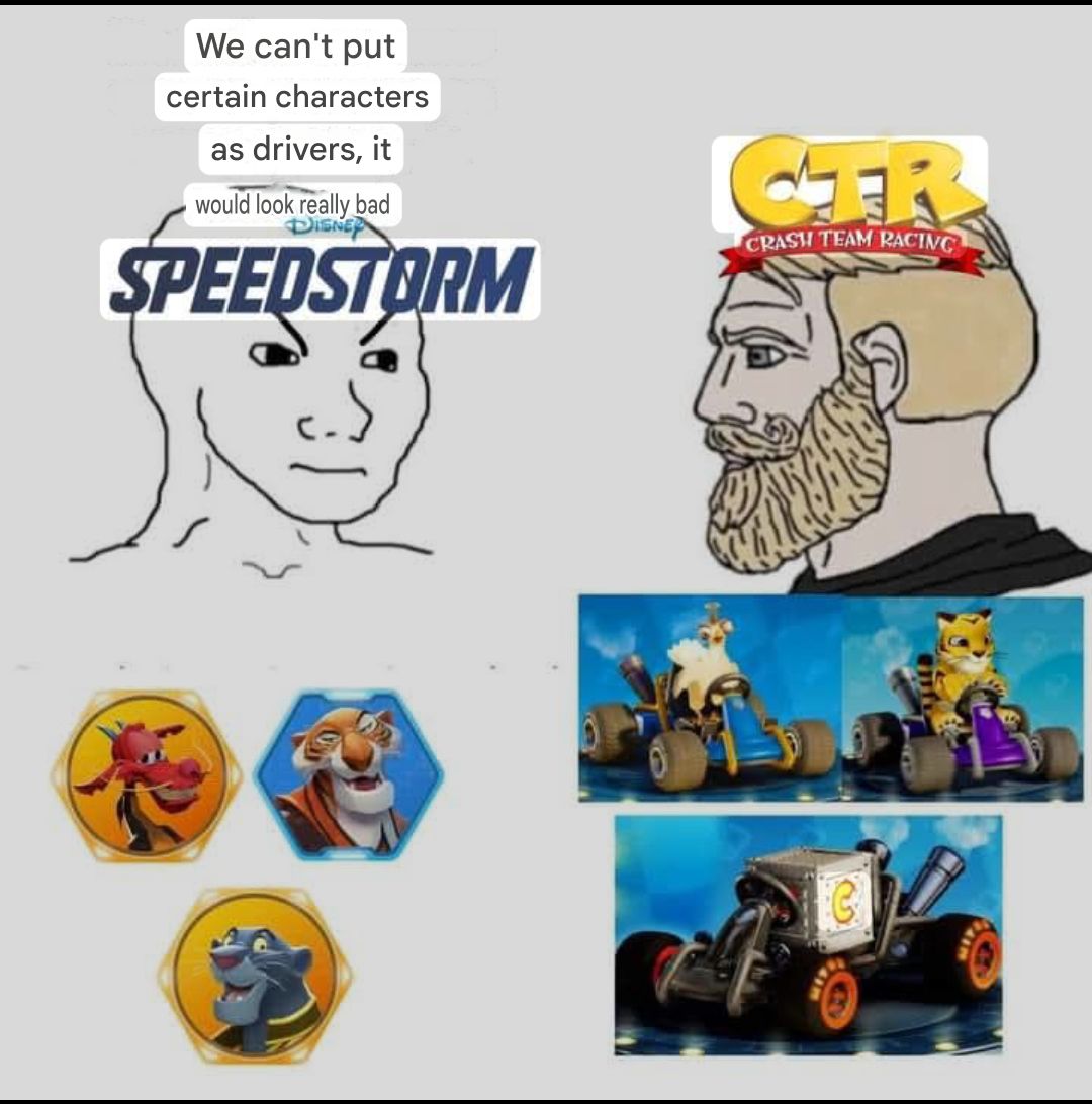 Crash Bandicoot CrystalPosting | That's why CTR is unique | Facebook