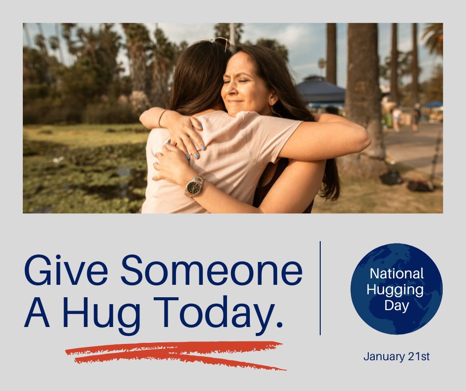 Gunderson - 🤍 Today is National Hugging Day 🤍 A hug can offer what ...