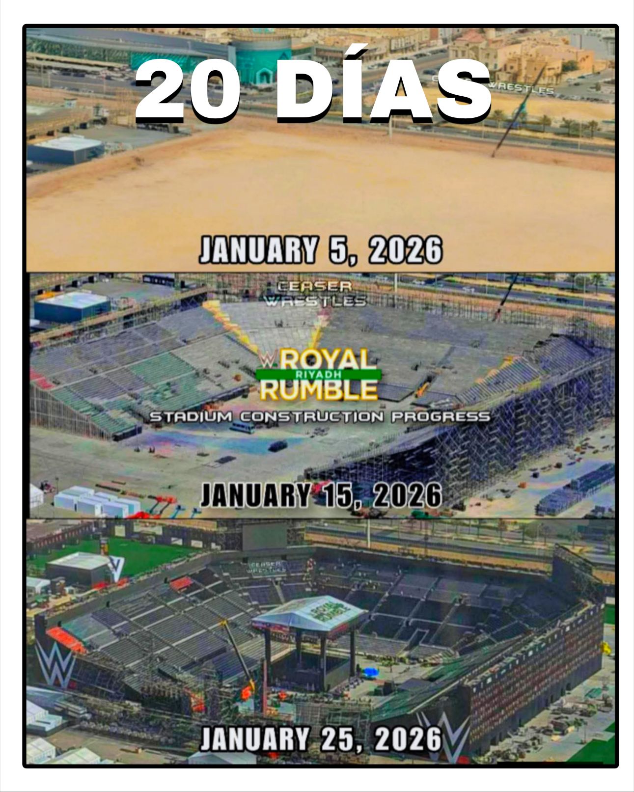Luchamania - ¡UNA COSA INCREÍBLE! EN SOLO 20 DÍAS... | Facebook