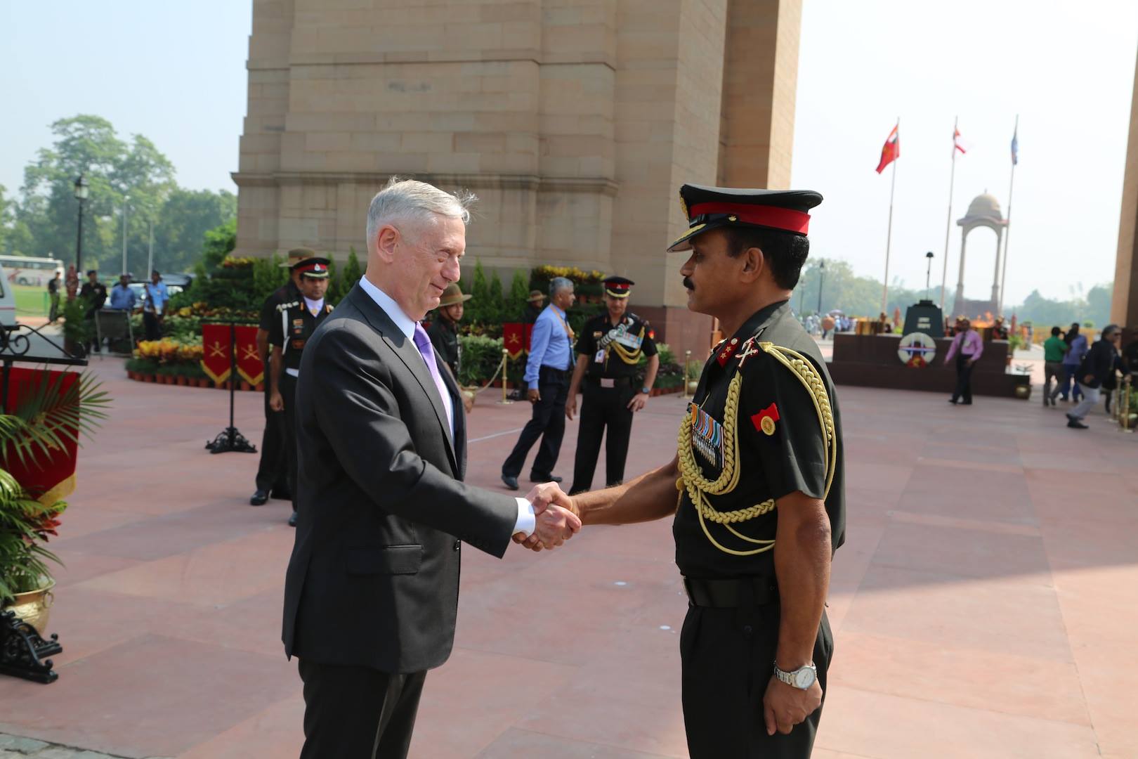 #SecDef Mattis paid homage at the... - U.S. Embassy India