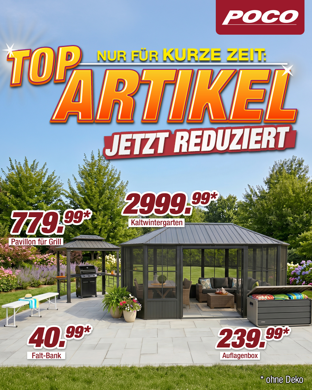 Upgrade für Deinen Garten – stylisch, praktisch, jetzt entdecken! 🌼 Jetzt entdecken: ▷▷ https://www.poco.de/50nrth
