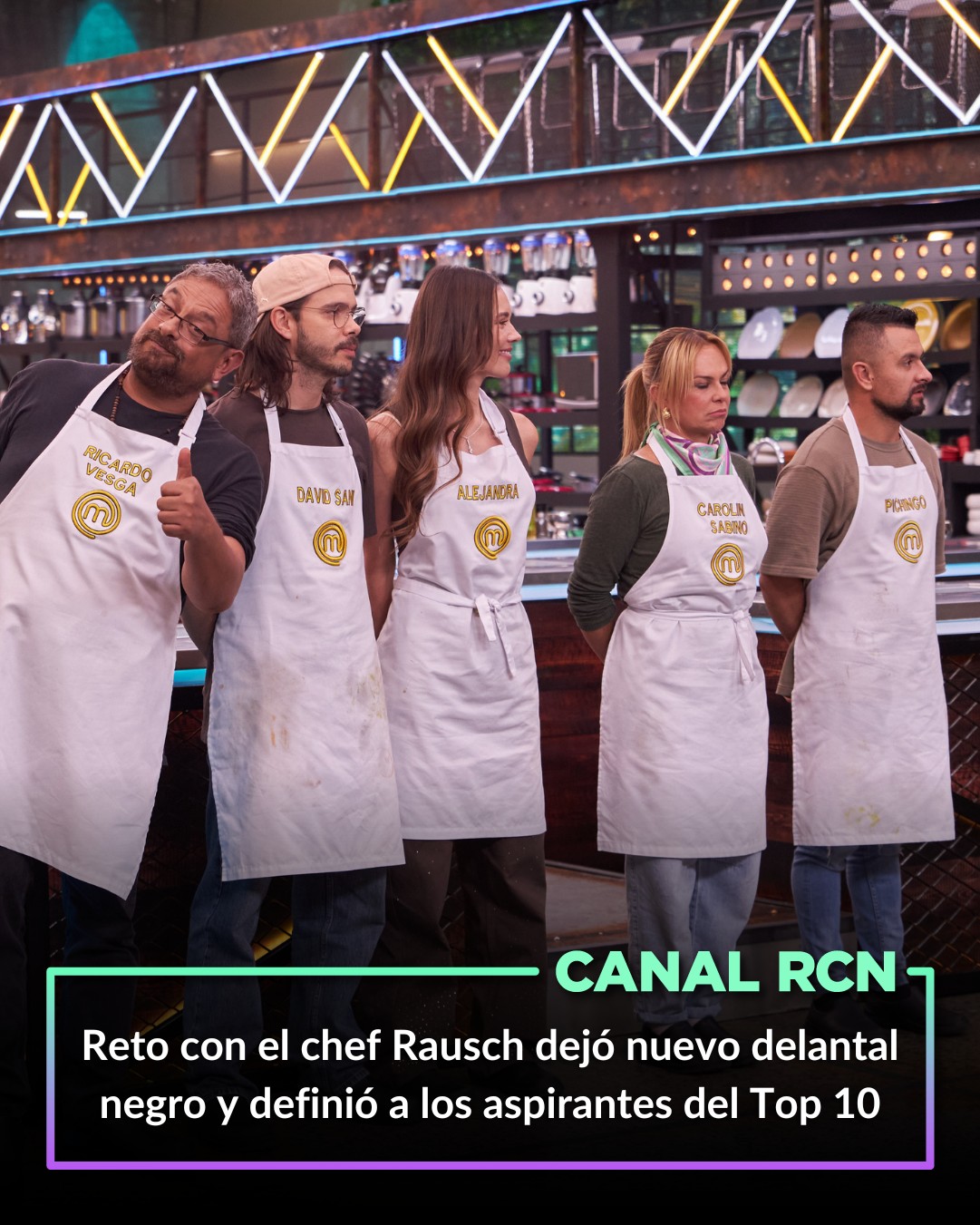Canal - ¡El reto con el chef Rausch dejó un nuevo delantal negro y ...