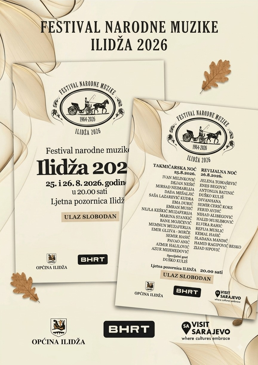 Festival narodne muzike “Ilidža 2026”