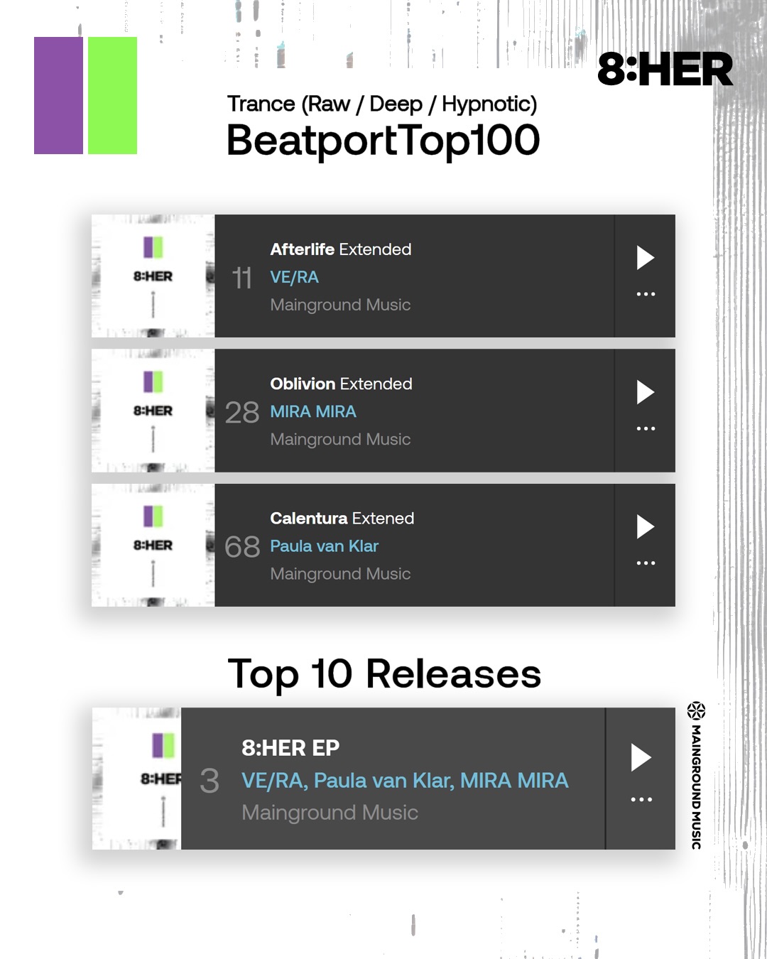 Today, MIRA MIRA's track Oblivion is officially released on