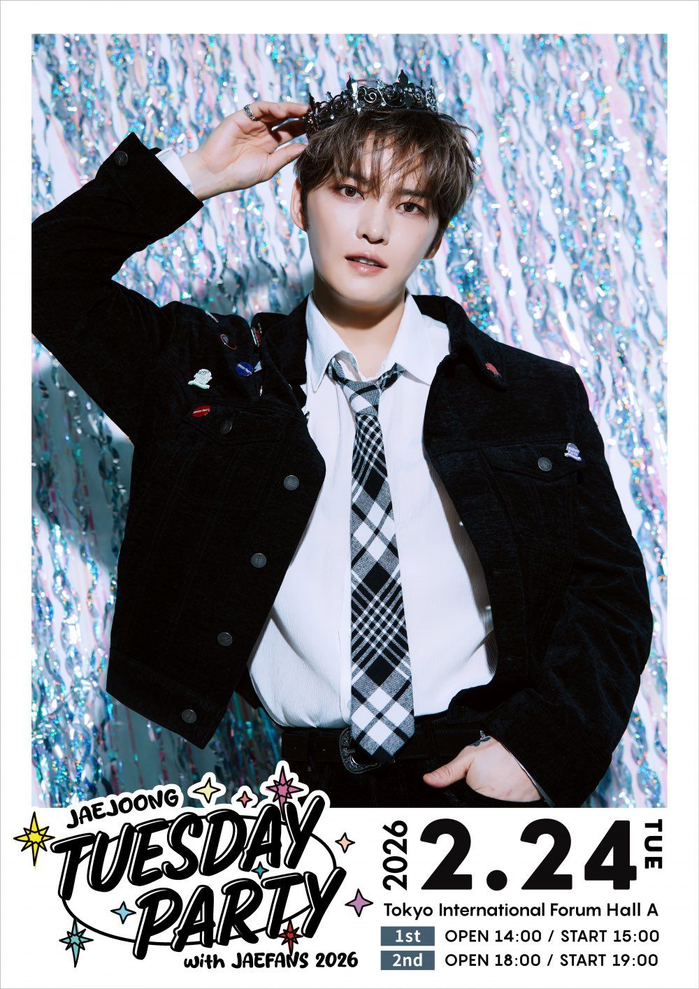 INFO] 251225 Kim Jaejoong 'TUESDAY PARTY with JAEFANS 2026' in