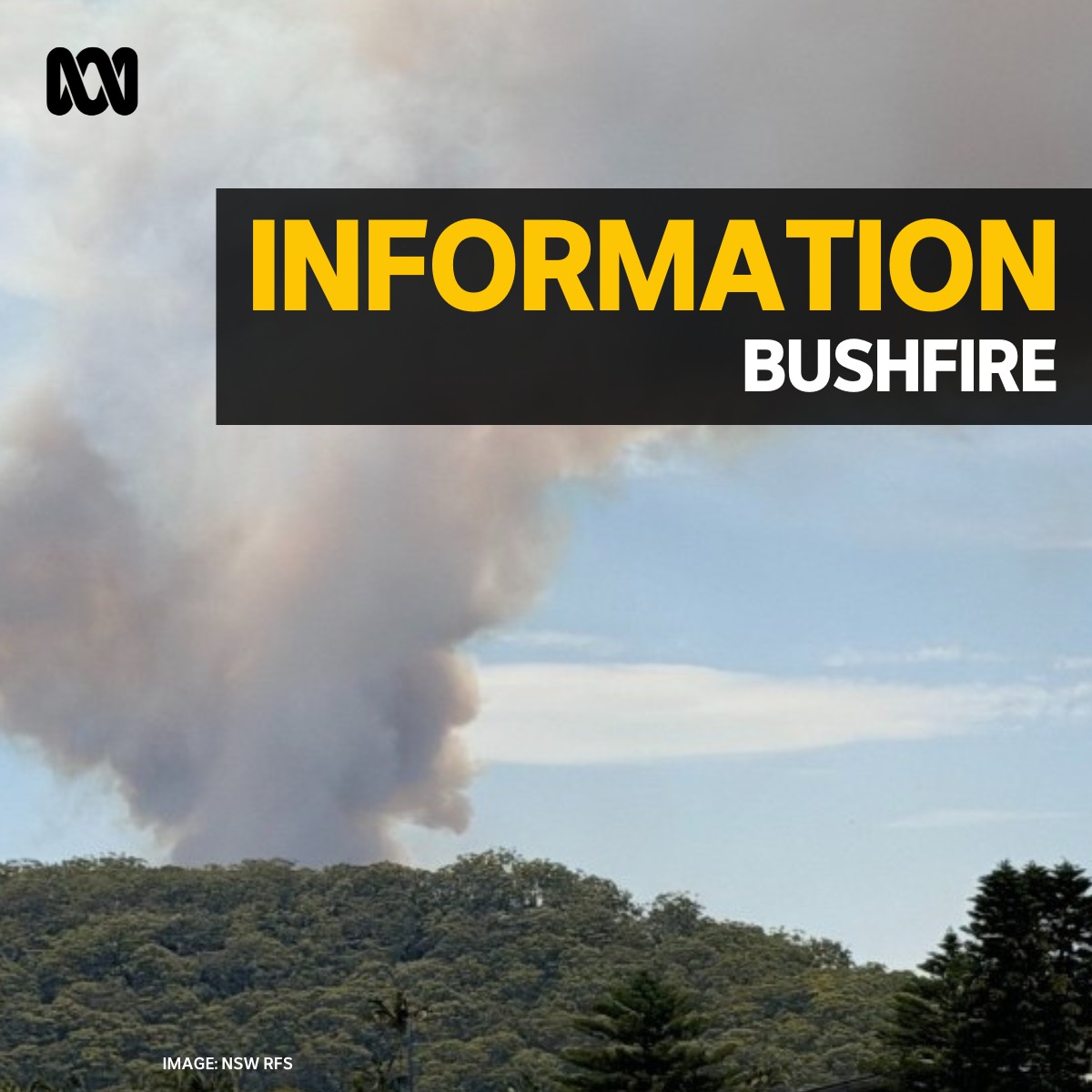 ABC - ℹ️DOWNGRADED TO BUSHFIRE ADVICE: MONITOR CONDITIONS - Nimbin Road ...