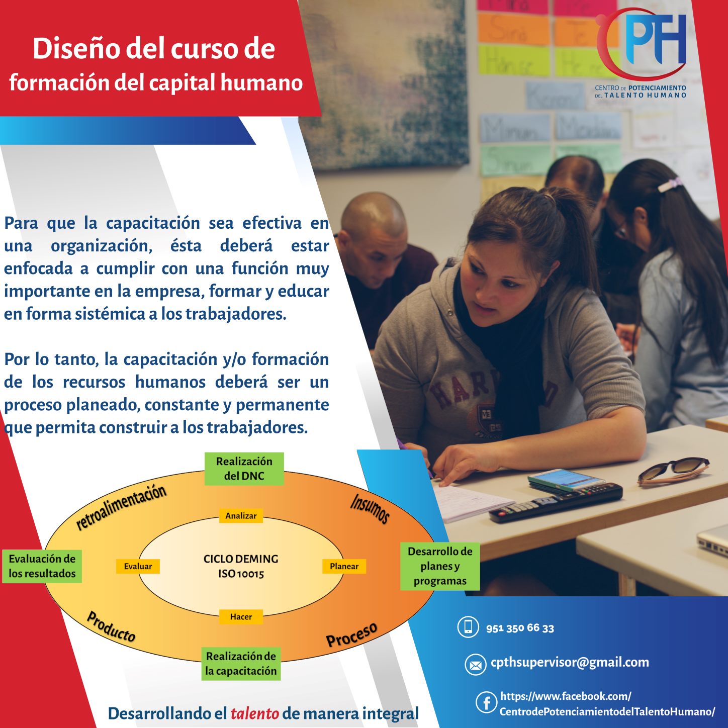CPTH - Diseño del curso de formación de #Capital #Humano... | Facebook