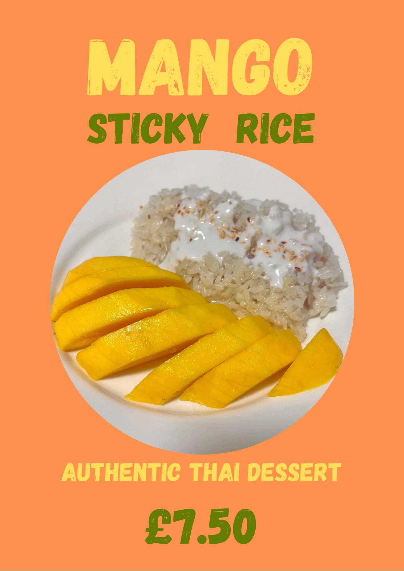 Nok - 🥭 NEW DESSERT ALERT 🥭 Mango Sticky Rice Freshly made, available ...