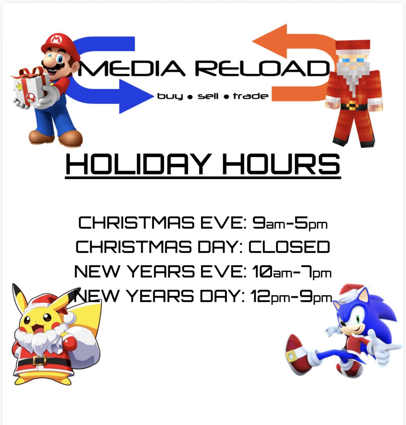 Media Reload - The holidays are almost here, and we... | Facebook