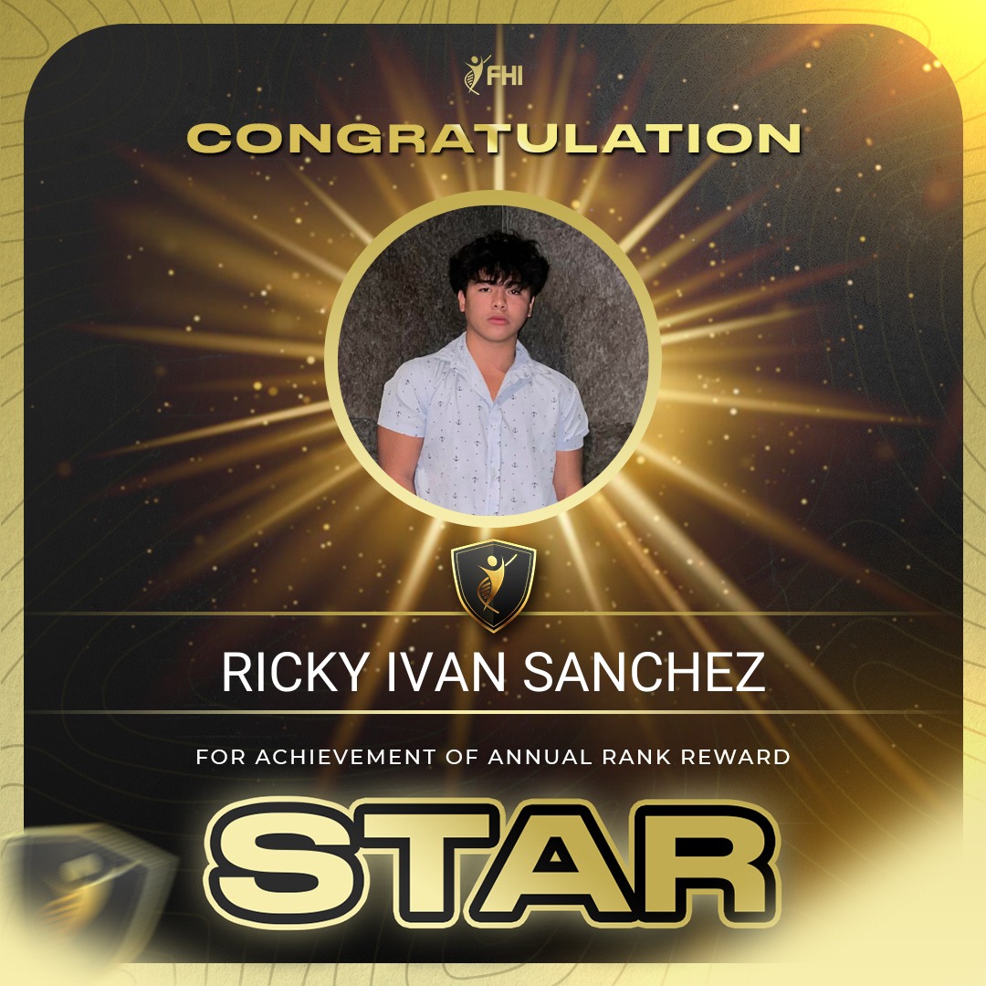 Forever - 🌟 Congratulations to Ricky Ivan Sanchez on achieving the STAR ...