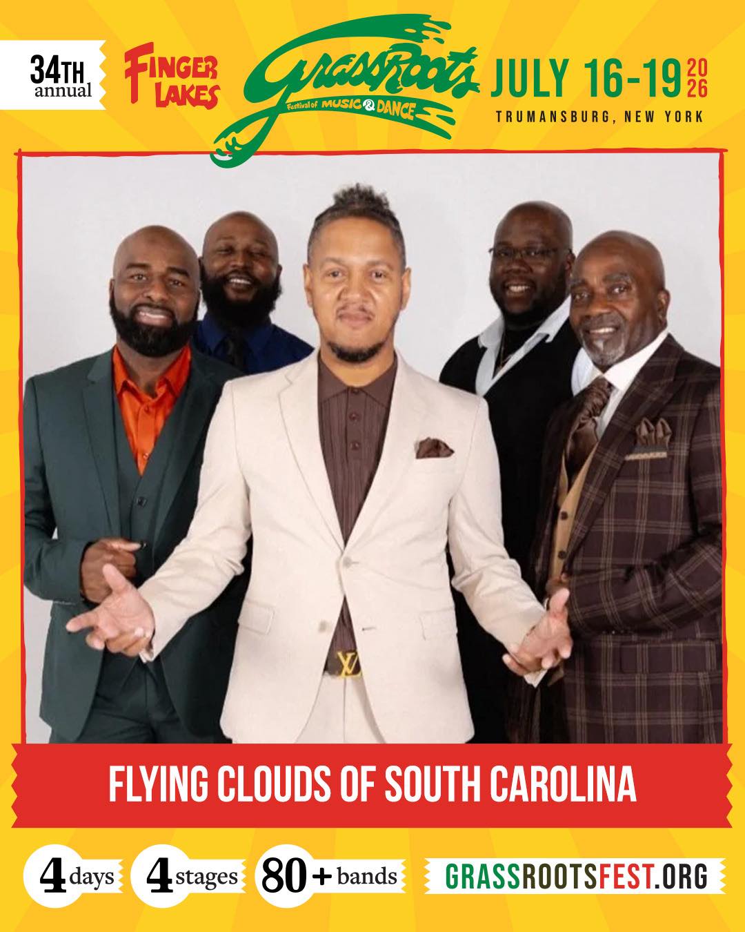 ☁️Artist Spotlight☁️ The Flying Clouds of SC are back this