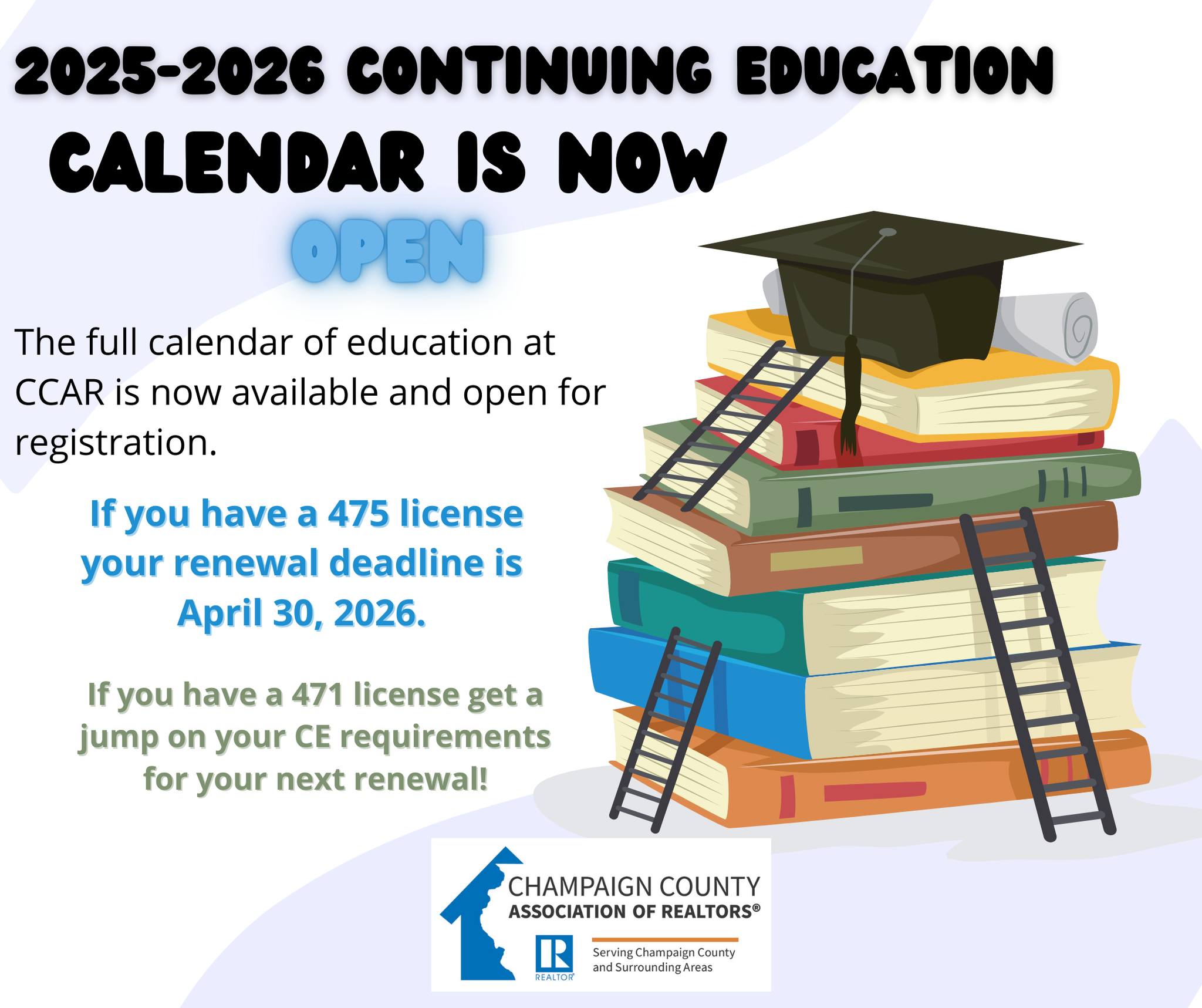 Champaign - 📚 Good news, CCAR members! 📚 The full CCAR education ...