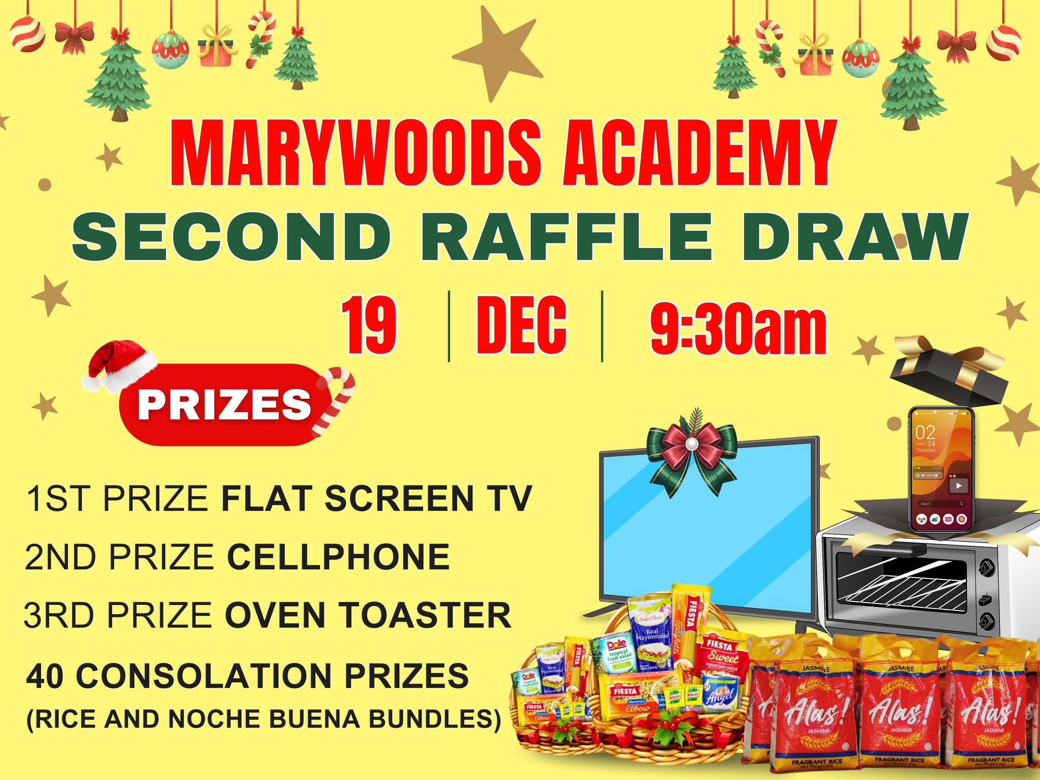 🎄 Marywoods Academy Second Raffle... - Marywoods Academy | Facebook