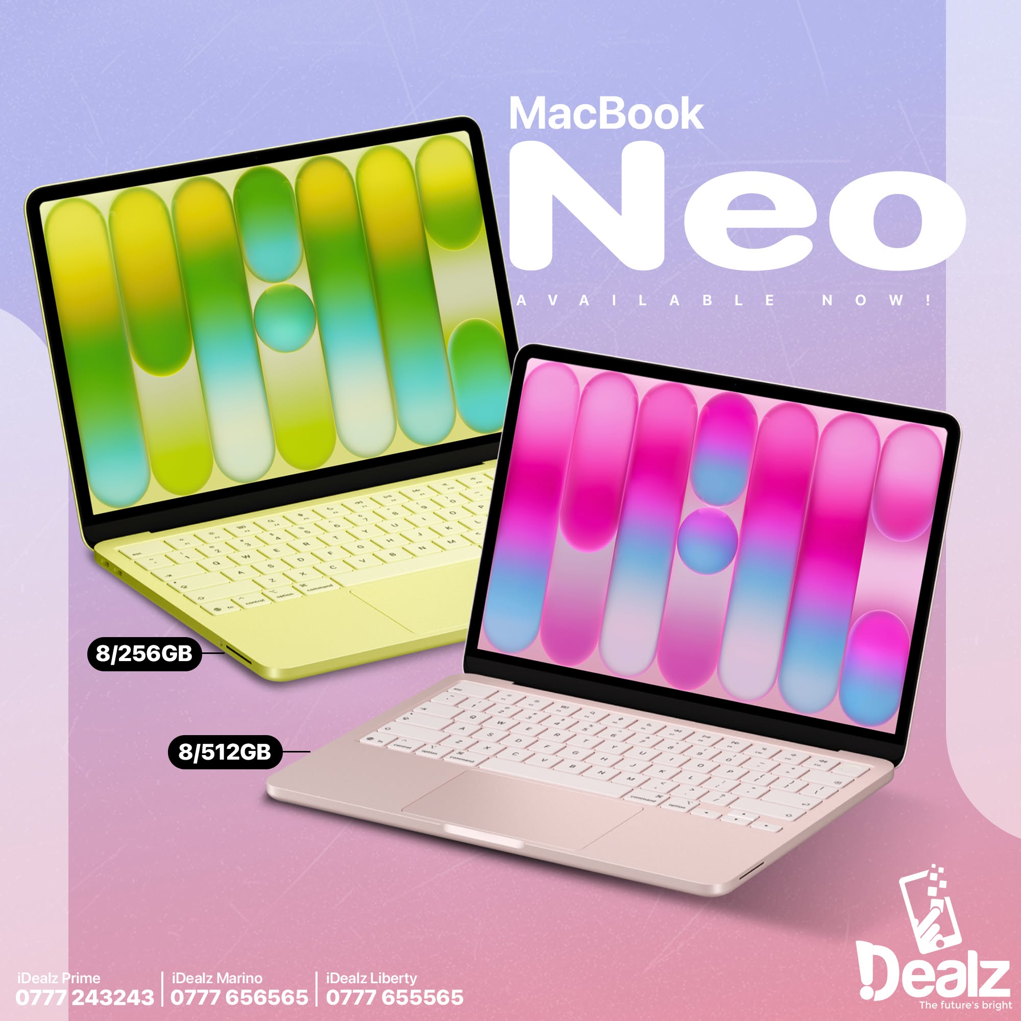 MacBook Neo, an amazing Mac at a surprising price. With a durable