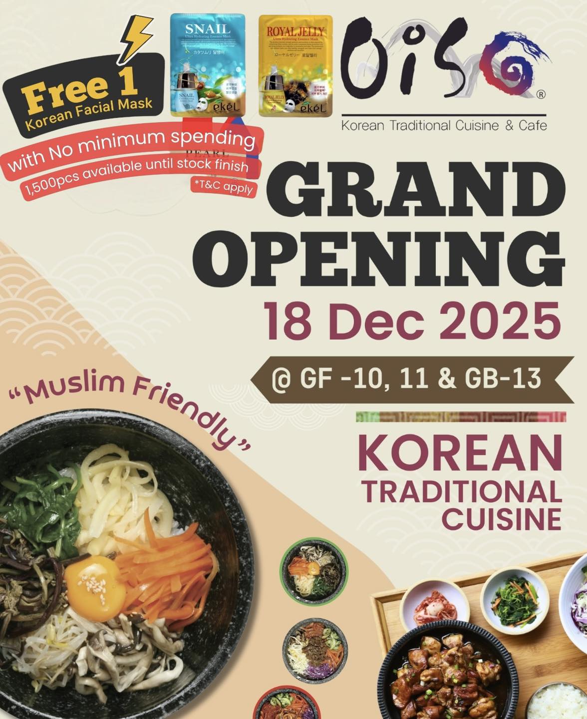Oiso - Oiso Korean Traditional Restaurant (Paradigm PJ) officially ...