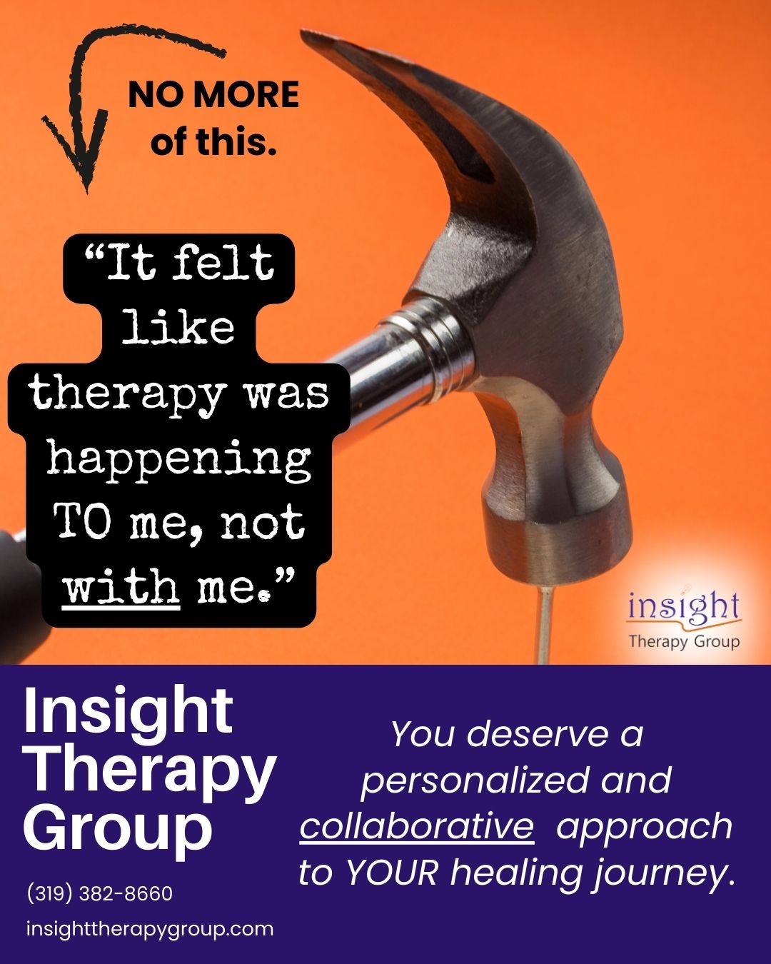 Insight - No collaboration, no shared pacing, no relational depth, no ...