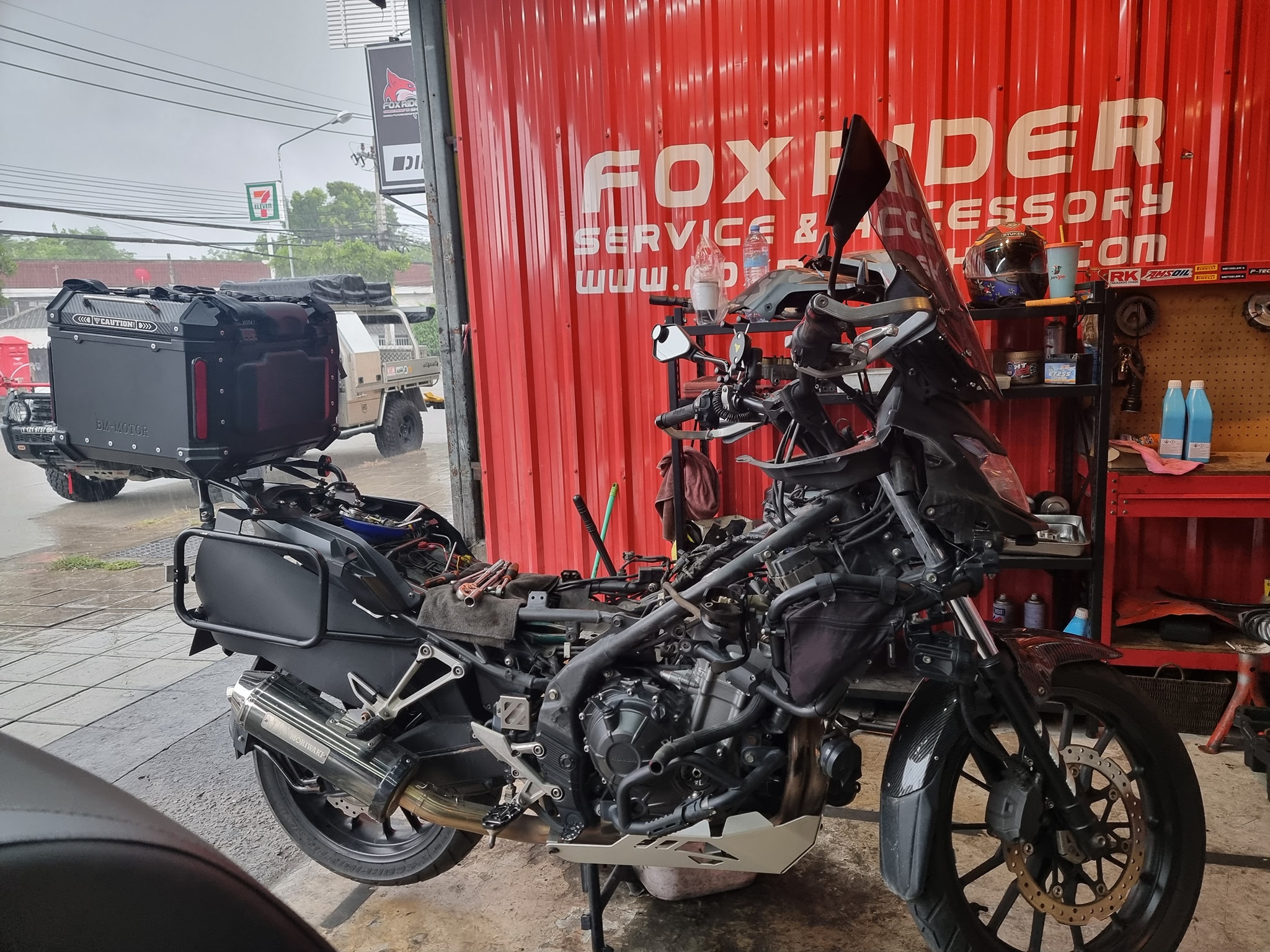 Fox Rider Shop - 🦊 CB500X เช็คระยะตั้งวาล์ว...