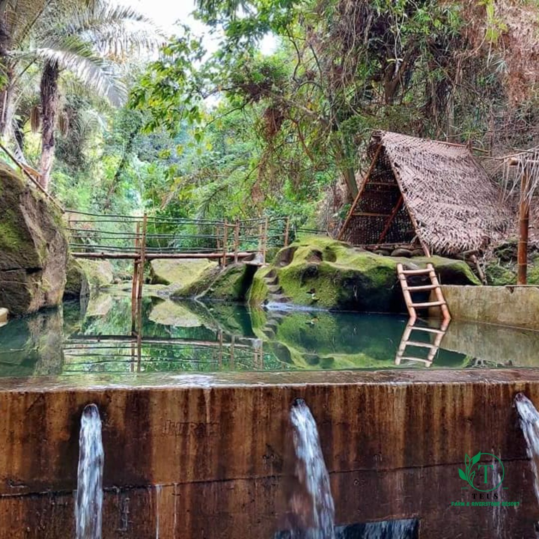 Teus Farm and River Stone Resort - The river of Teus Farm is a place ...
