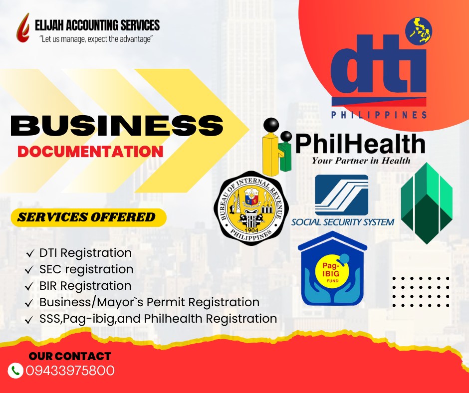 DTI, SEC, BIR Registration Assistance | Facebook