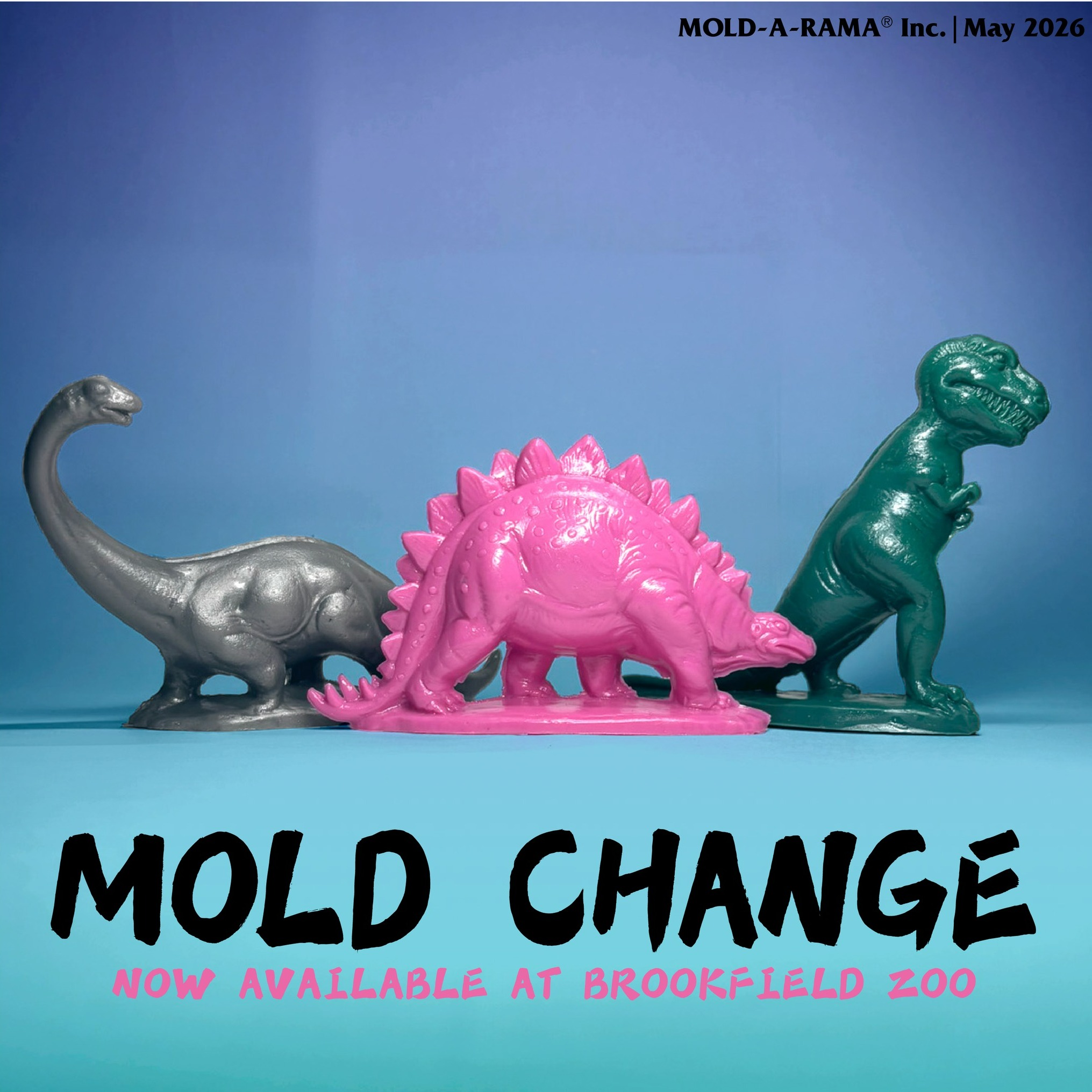 Mold-A-Rama - The Triceratops at The Field Museum has been