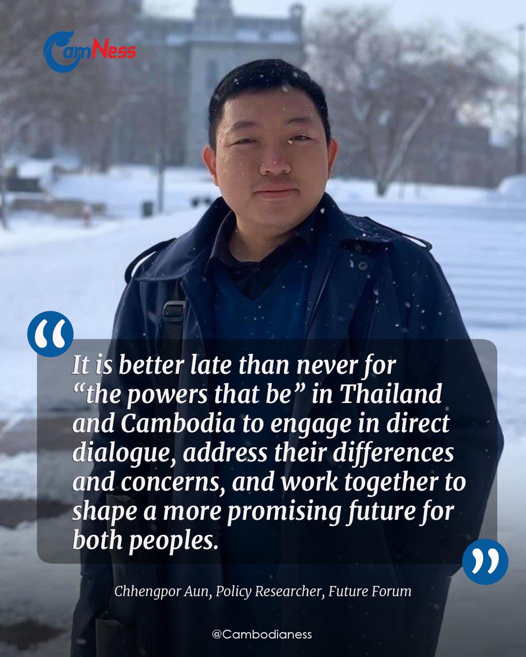 Cambodianess - “Thais and Cambodians, who are destined to coexist side ...