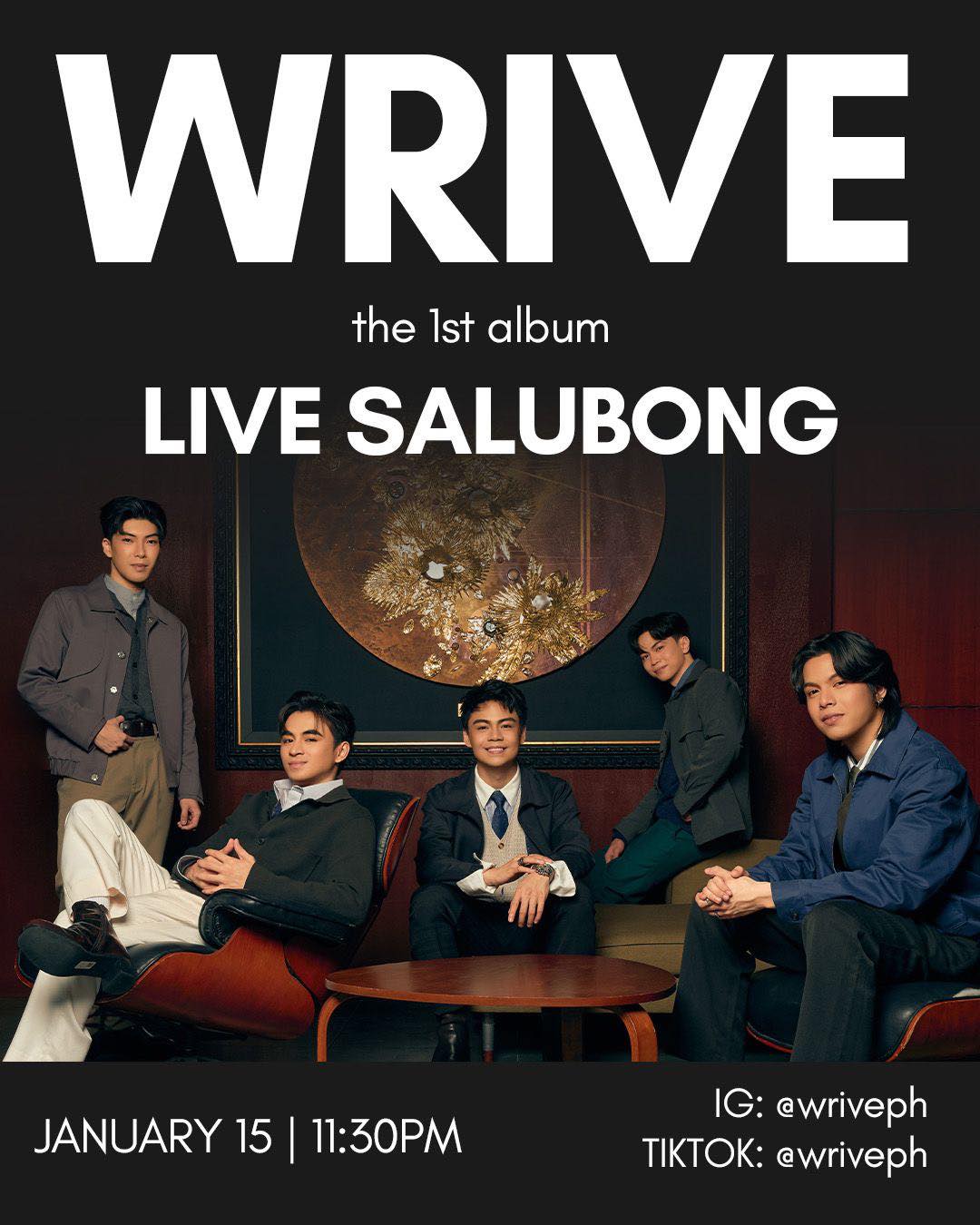 It's - [LIVE SALUBONG] Join WRIVE as they welcome the drop of their 1st ...