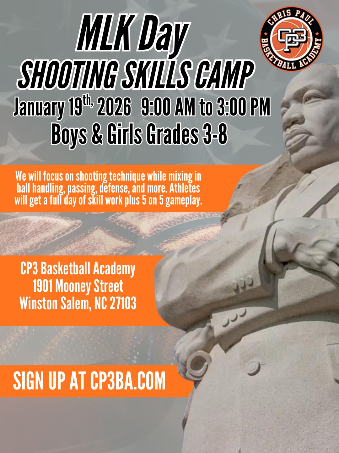 CP3 - Parents, if your child has the day off for MLK Day, this is a ...