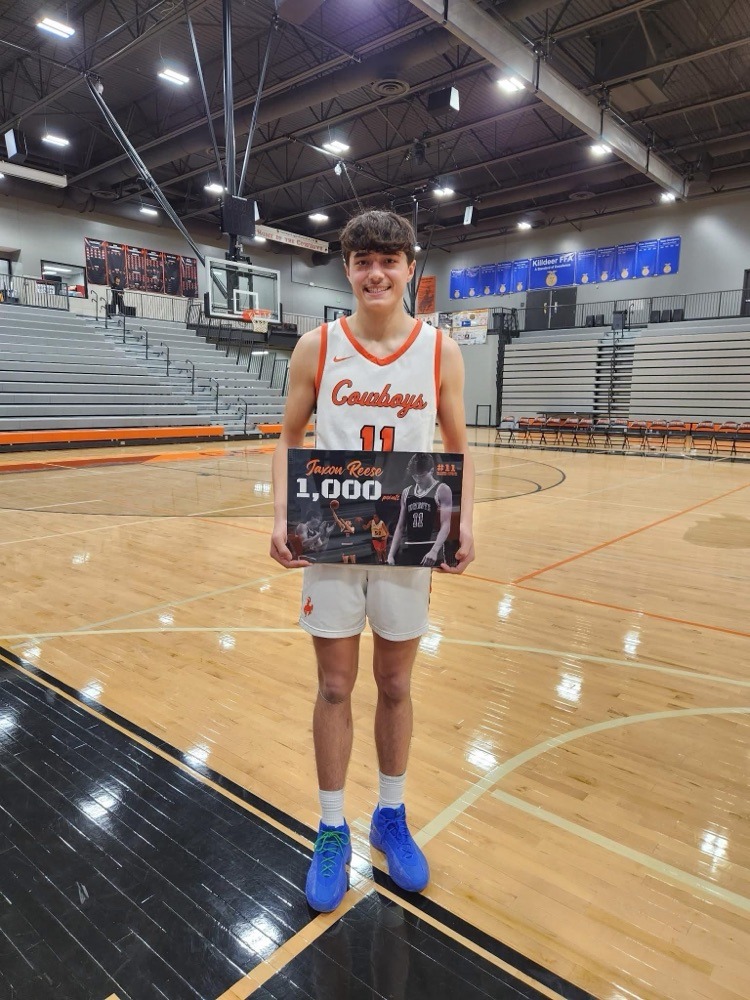 Killdeer - Congratulations to Jaxon Reece for hitting 1,000 points ...