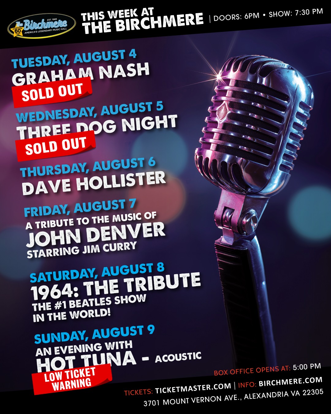 The Birchmere | Alexandria VA
