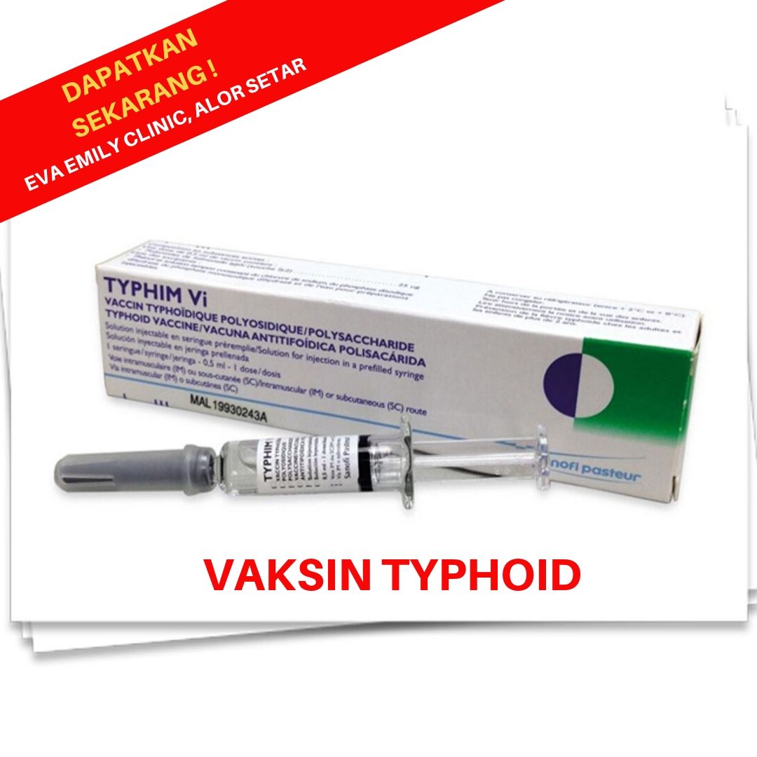 Vaksin Typhoid Suntikan Untuk Eva Emily Clinic Facebook
