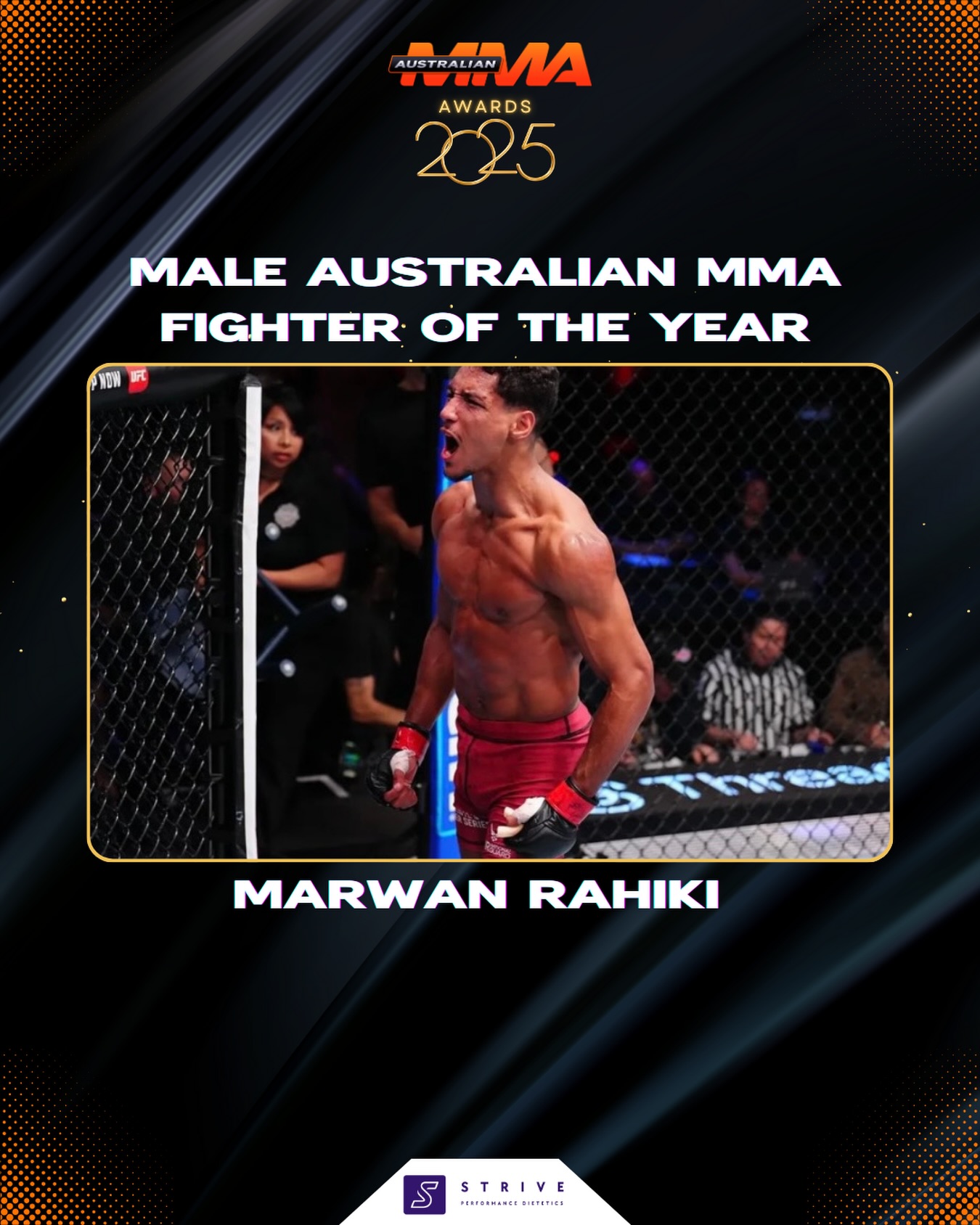 Mitchell - 2025 Australian MMA Male Fighter of the Year 🏆 Marwan ...