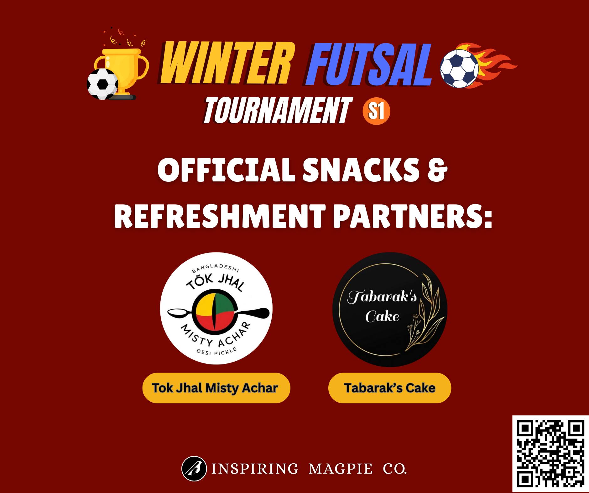 Inspiring - 🍰🥤 OFFICIAL REFRESHMENT & SNACKS PARTNERS 🥤🍰 We are proud ...