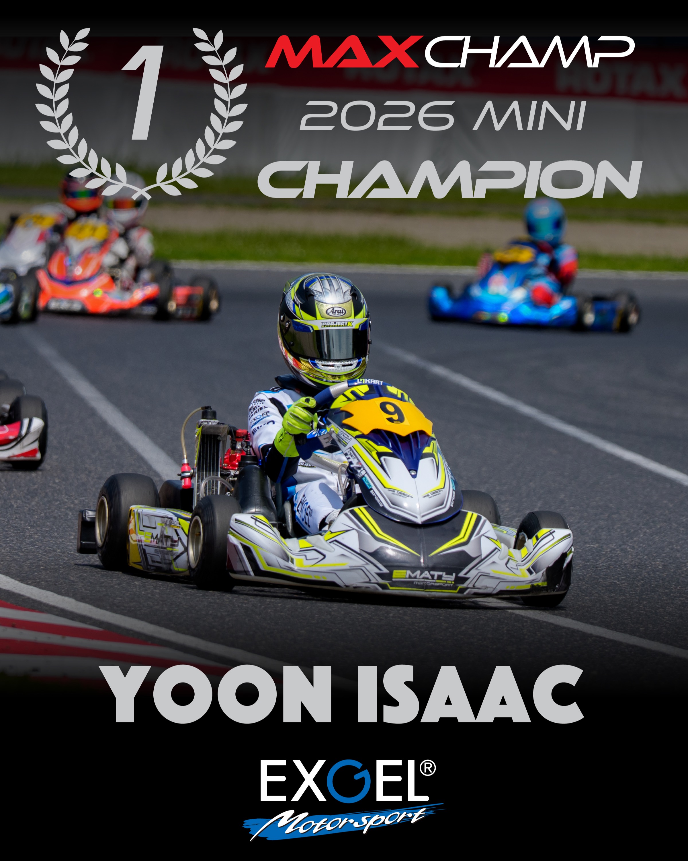 EXGEL MAXチャンプ 2026 アメリカへの招待はRMC TROPHY FINALに決定