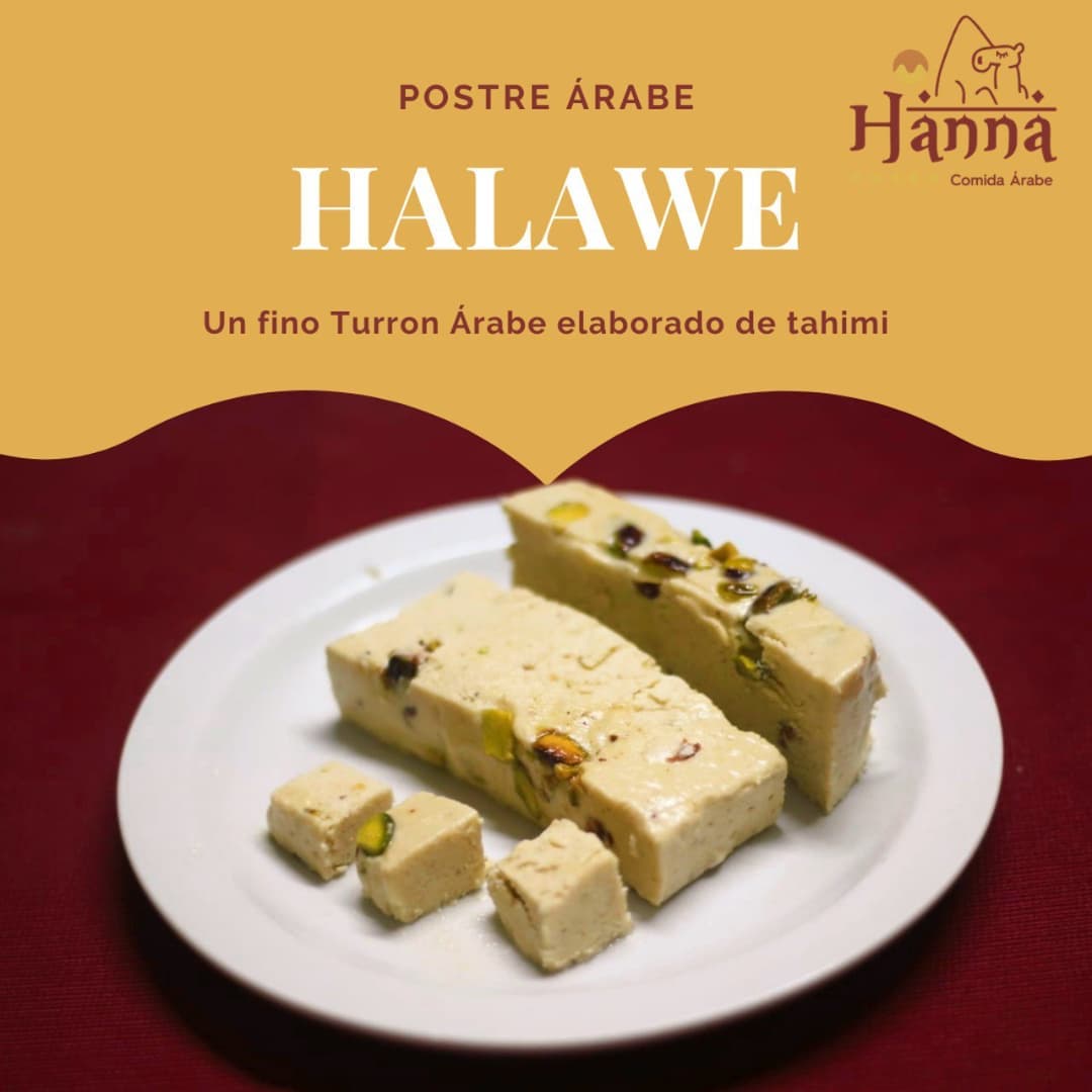 👳🏻‍♂️ Halawe es un exquisito turrón... - Hanna comida Árabe