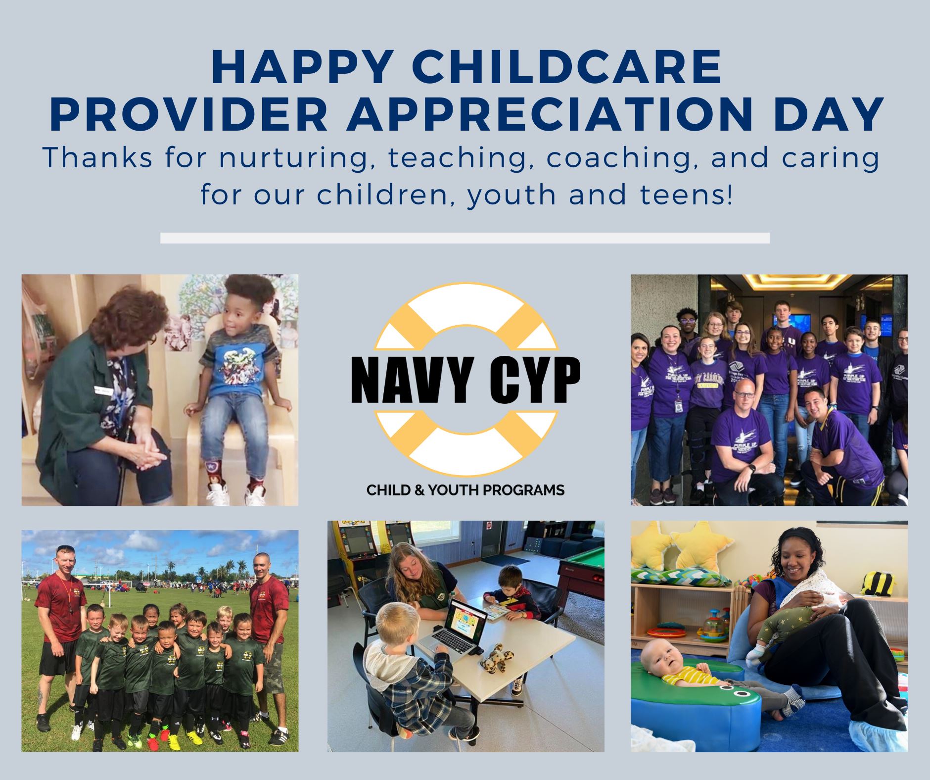 Navy - This year, we celebrate Child Care Provider Appreciation Day on ...