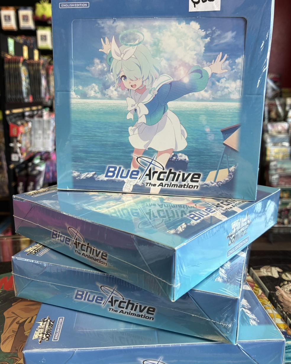 Weiss Schwarz -Blue Archive arrived in the shop this week
