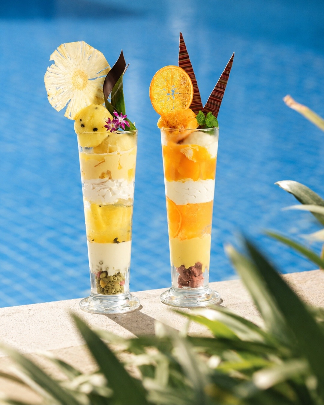 🌺 沖縄のフルーツとトロピカルな味わいを重ねた、オーシャンカフェの