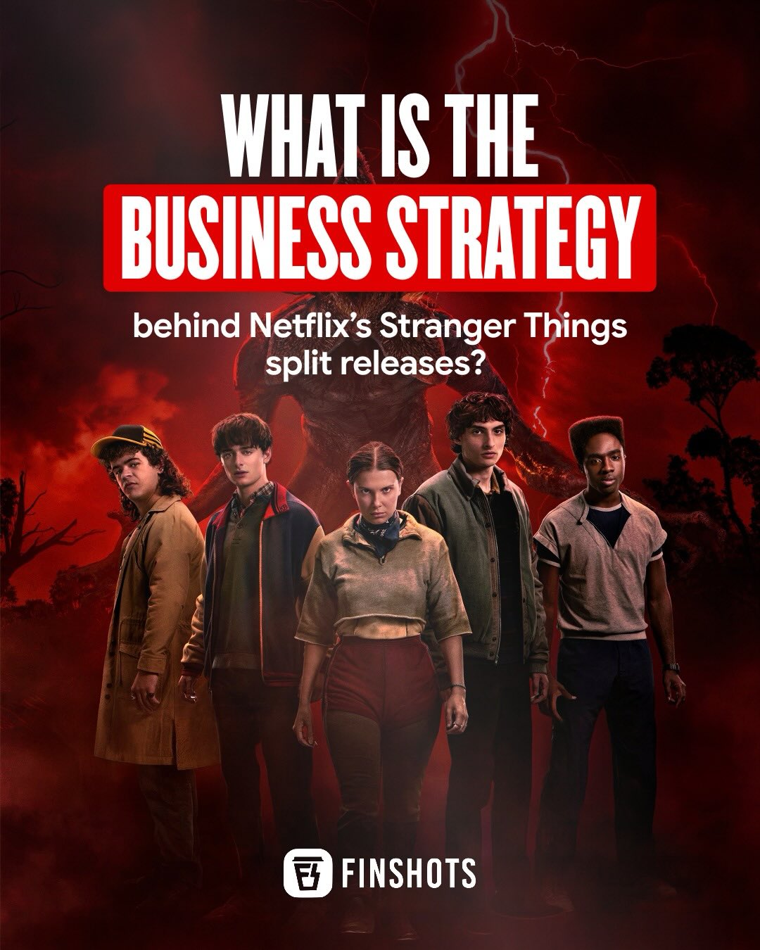 Finshots - Netflix’s Stranger Things Season 5 has aced ONE... | Facebook