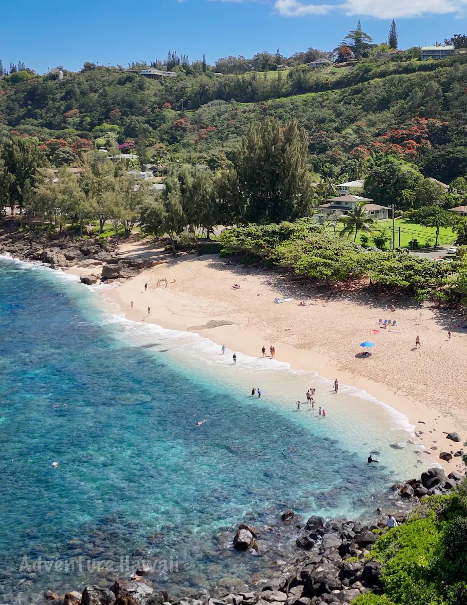 Beautiful day at Three Tables on the North Shore of Oahu