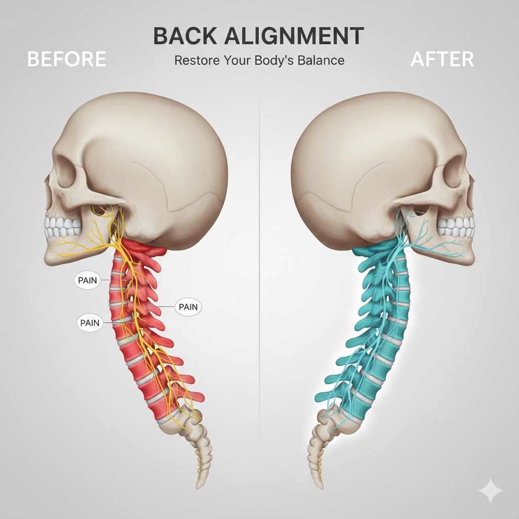 Cebu - Back alignment refers to how the spine’s vertebrae are ...