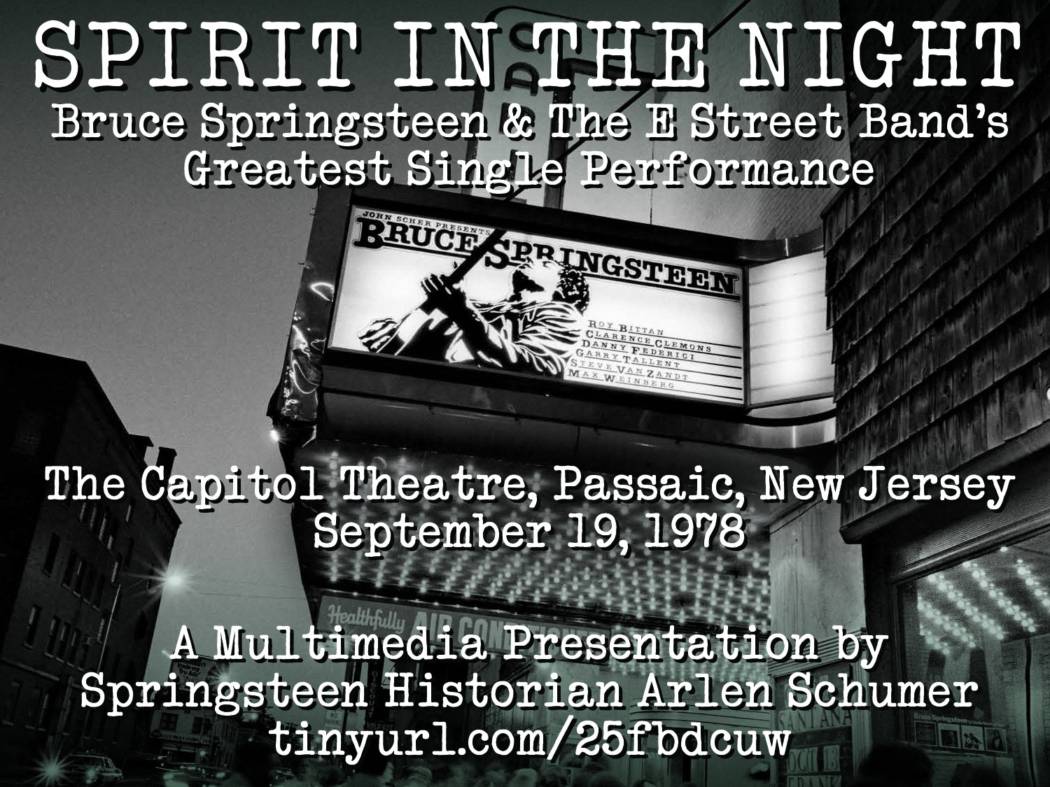 Bruce Springsteen's 1978 Paramount Theatre concert