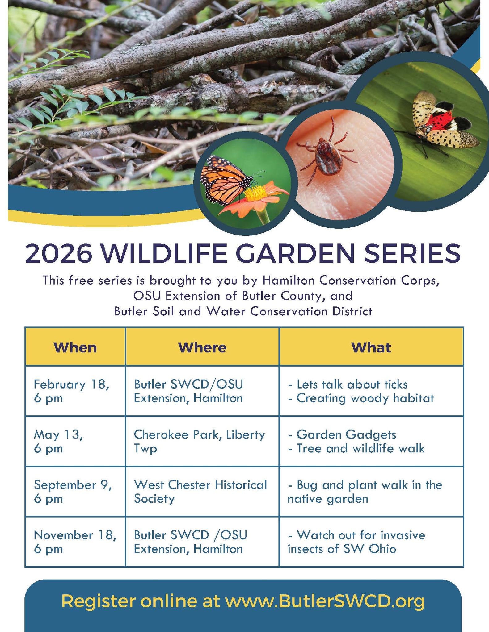 Hamilton - 🌿 2026 Wildlife Garden Series 🌿 Join for the 2026 Wildlife ...
