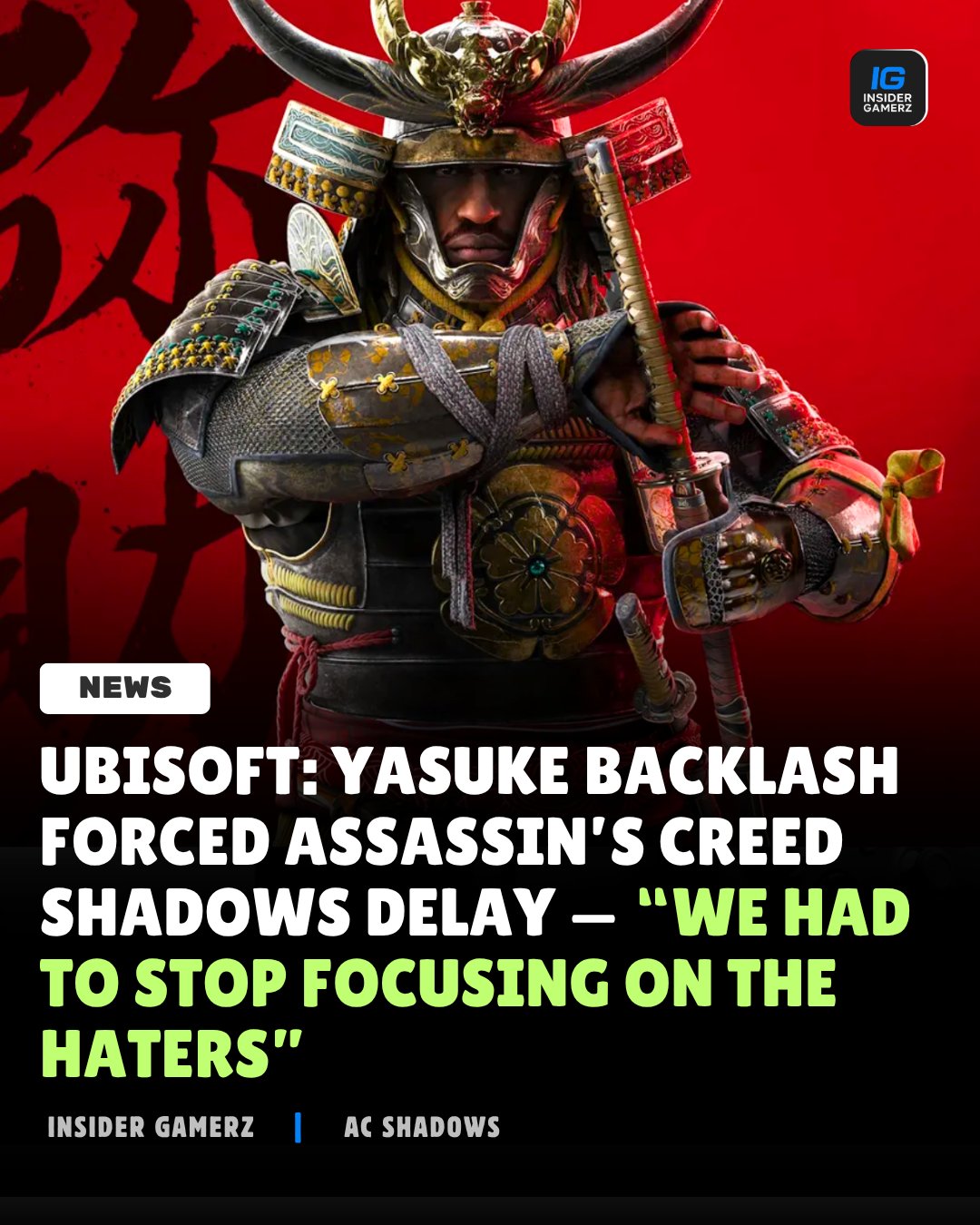 Assassin's Creed Shadows | Ubisoft has finally opened up about the real ...