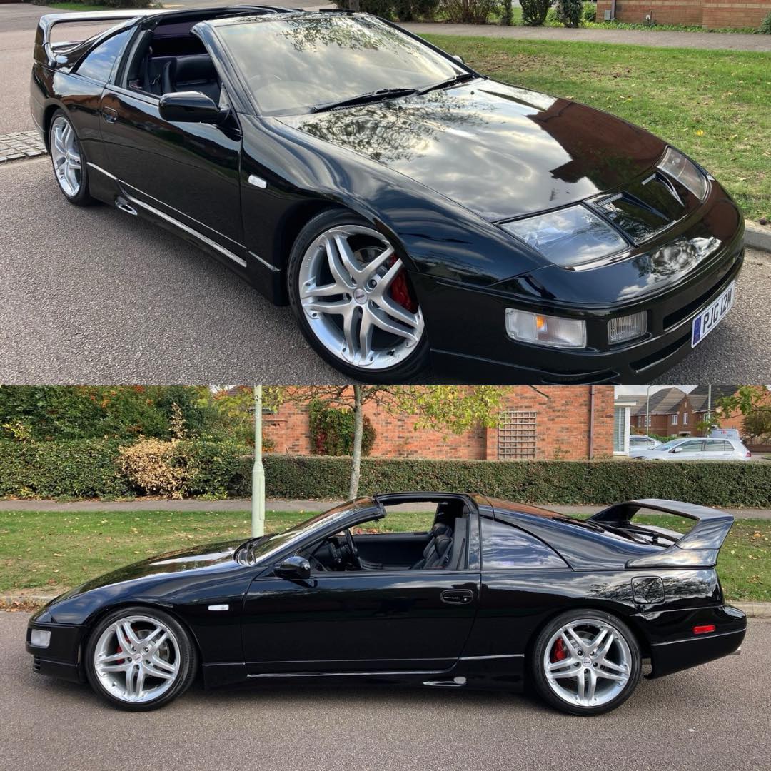 Check out this single turbo V8 swapped Nissan 300ZX full-blown