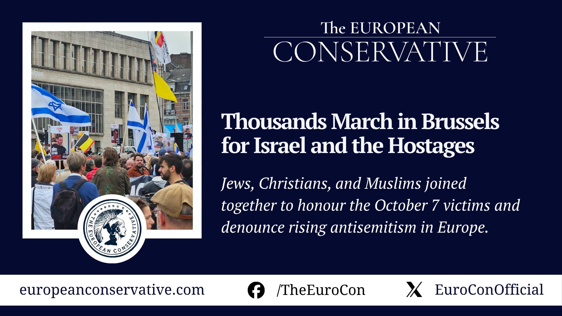 🚨🇪🇺🇮🇱 Amid Europe's rising... - The European Conservative | Facebook