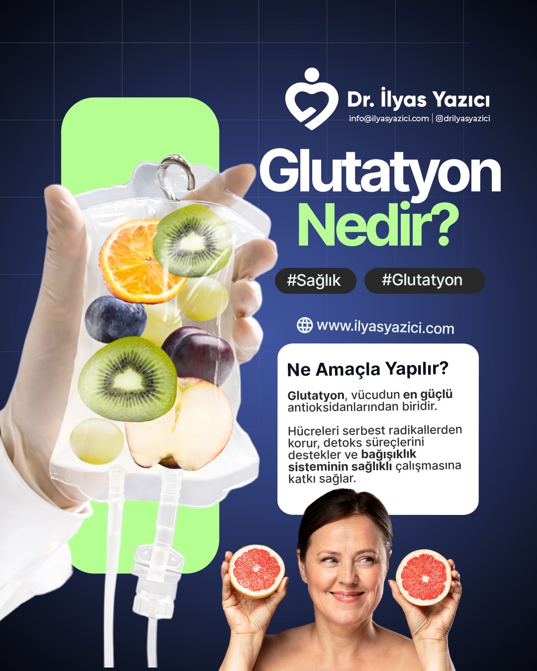 glutathion nedir 💠 Glutatyon Nedir? Ne Amaçla Yapılır? Kimlere Önerilir? 💠 Glutatyon, vücudun en güçlü antioksidanlarından biridir. Hücreleri serbest radikallerden korur, detoks süreçlerini destekler ve bağışıklık sisteminin sağlıklı çalışmasına katkı sağlar. ✨ Ne 10ml Bacteriostatic Water Bulk S_Nutrisearch Packaging:50 Count