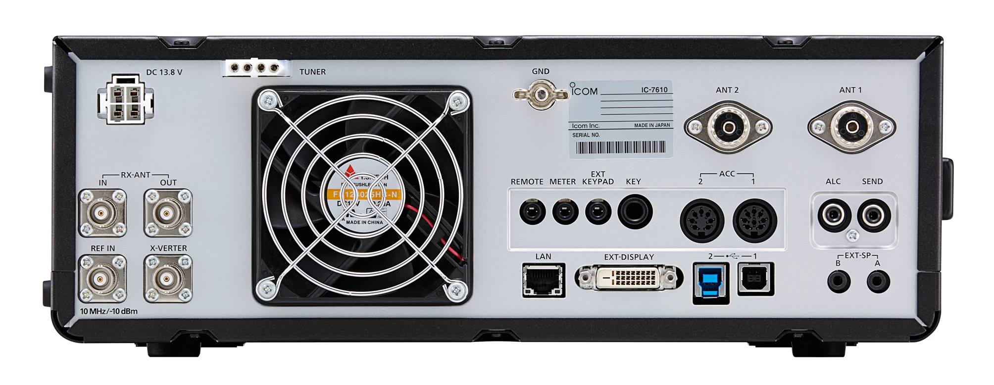 Just added high resolution JPEG's of these two IC-7610 HF/50MHz