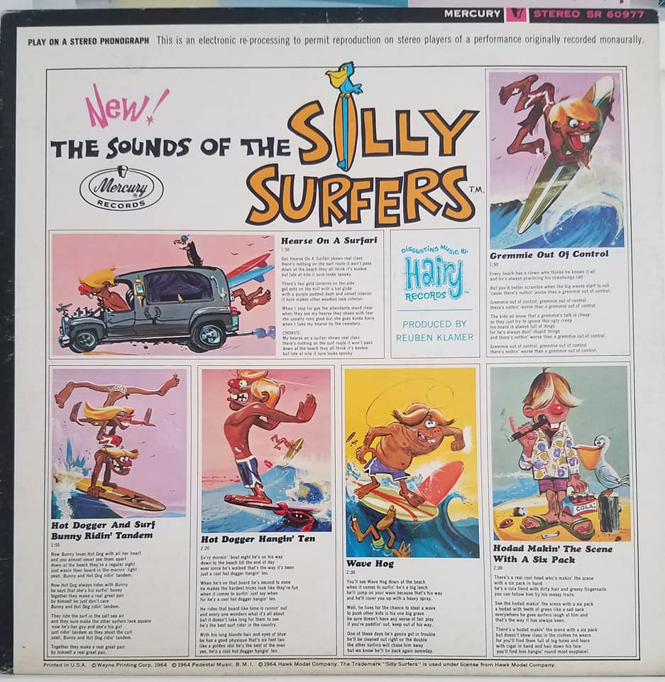 Silly Surfers LP by Gary Usher and Roger Christian