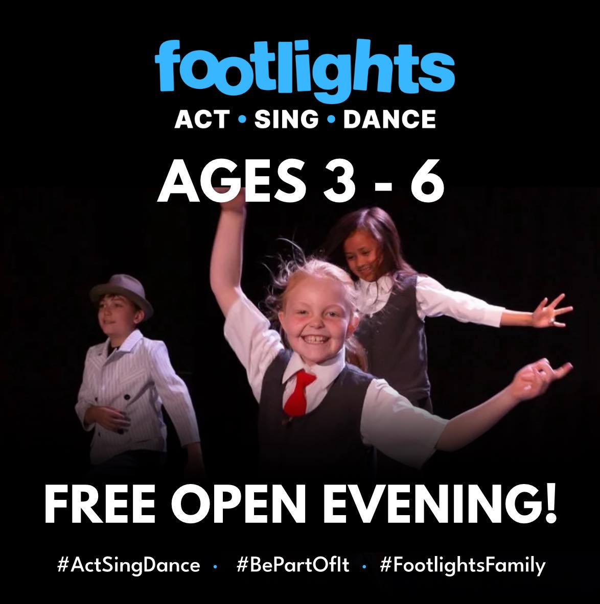 Footlights - ACT • SING • DANCE! 🩵 JOIN OUR FOOTLIGHTS FAMILY IN 2026 ...