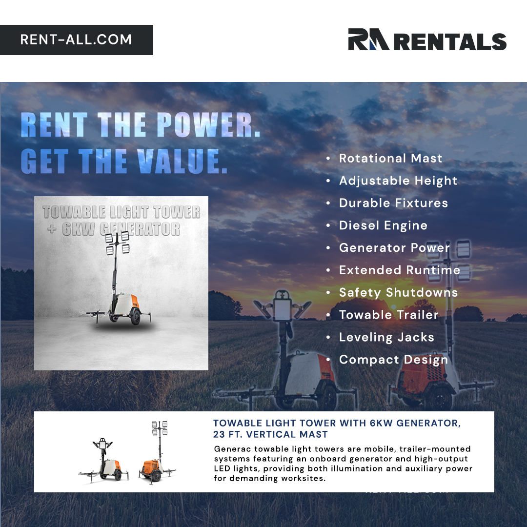 Rent the Power. Get the Value.... - RA Rentals - Spencer, IA | Facebook